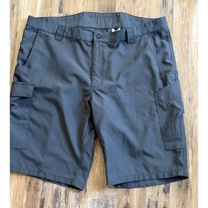 Design Collective By Cintas Men's Grey Cargo OEKO-TEX Shorts Size 42